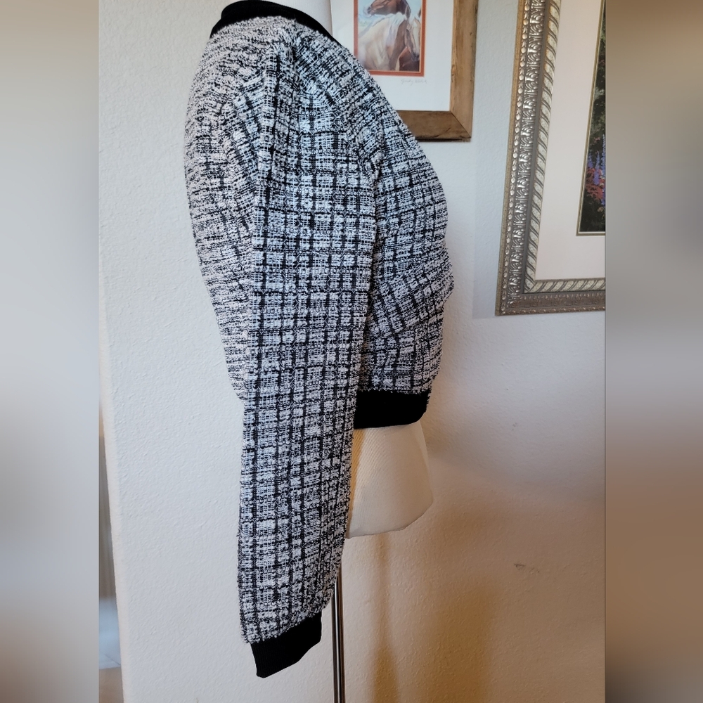 Madden Boucle Bomber Jacket - Picture 4 of 9